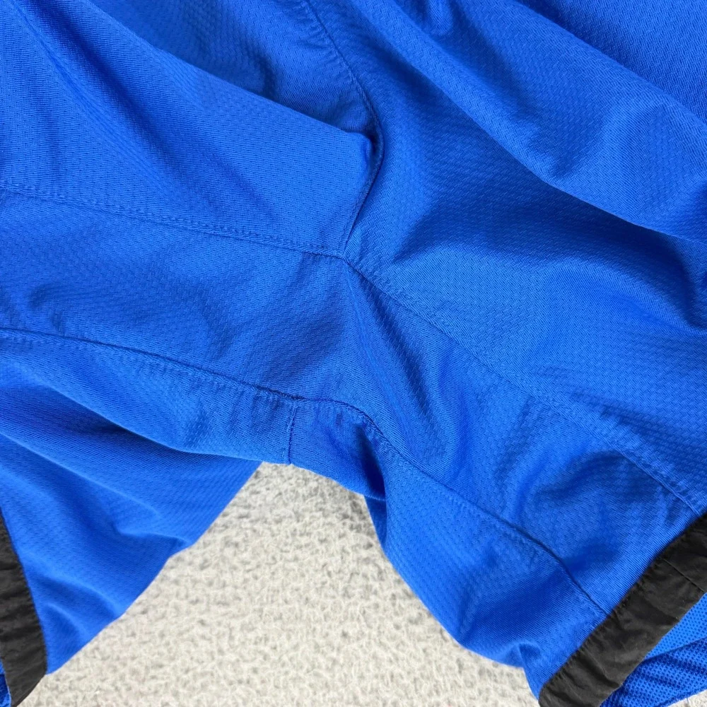 Nike Sportswear Mesh Shorts Mens XL Blue Colorblock Pockets BV3249-480 Athletic